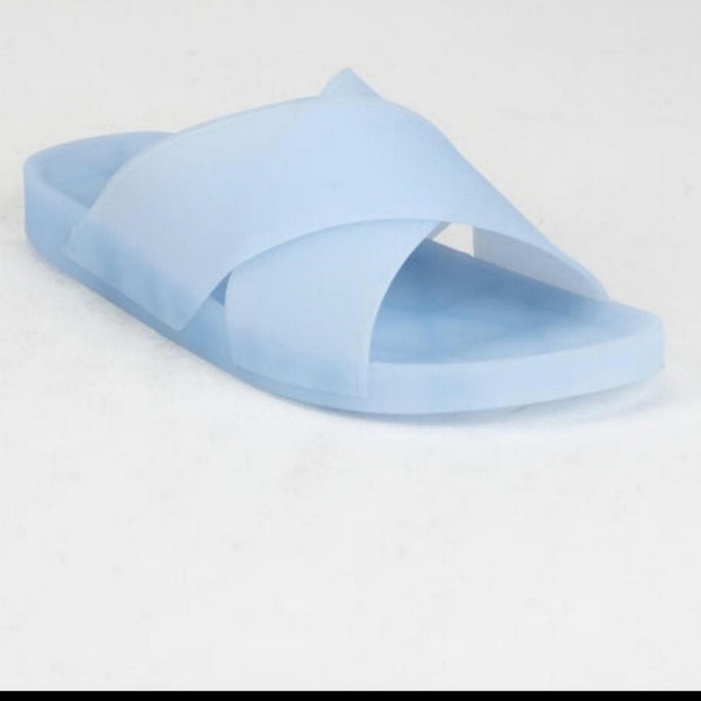 Jelly sandals 💙